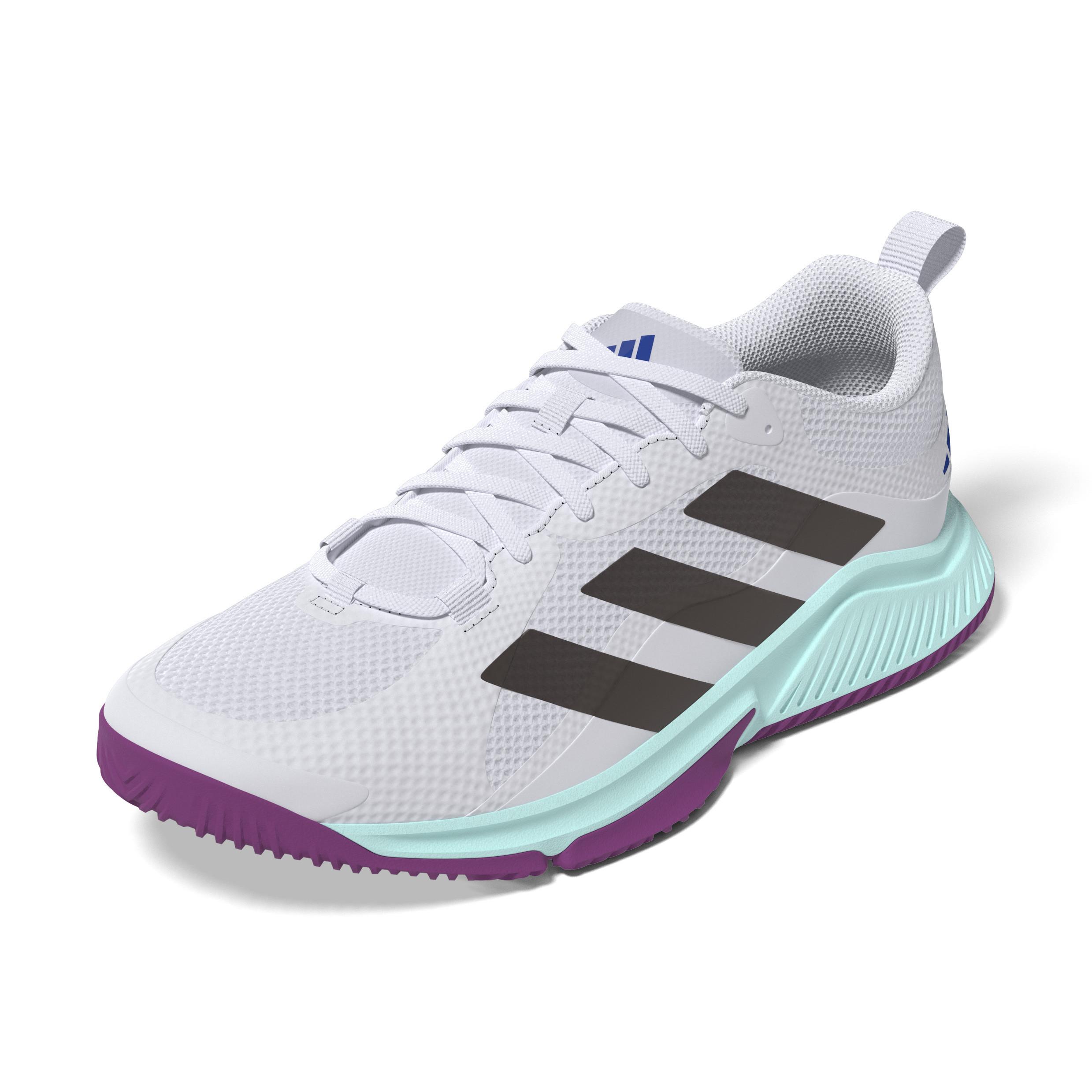 adidas  hallenschuhe damen court team bounce 2.0 