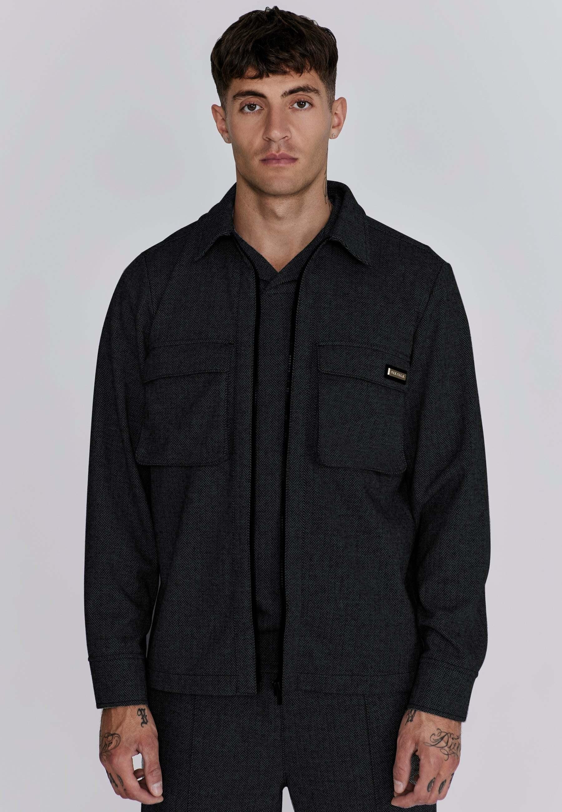 Sik Silk Smart Overshirt  