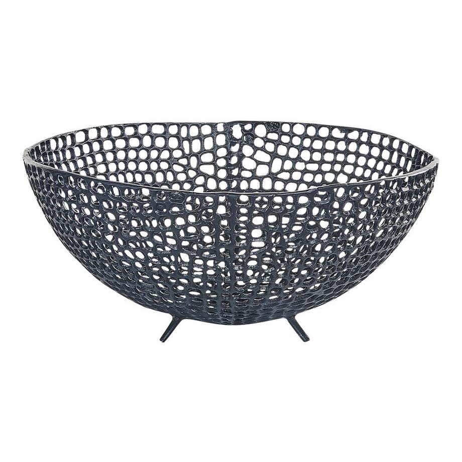 Beliani  Dekoschalen 2er Set aus Aluminium Modern KRUKUT 