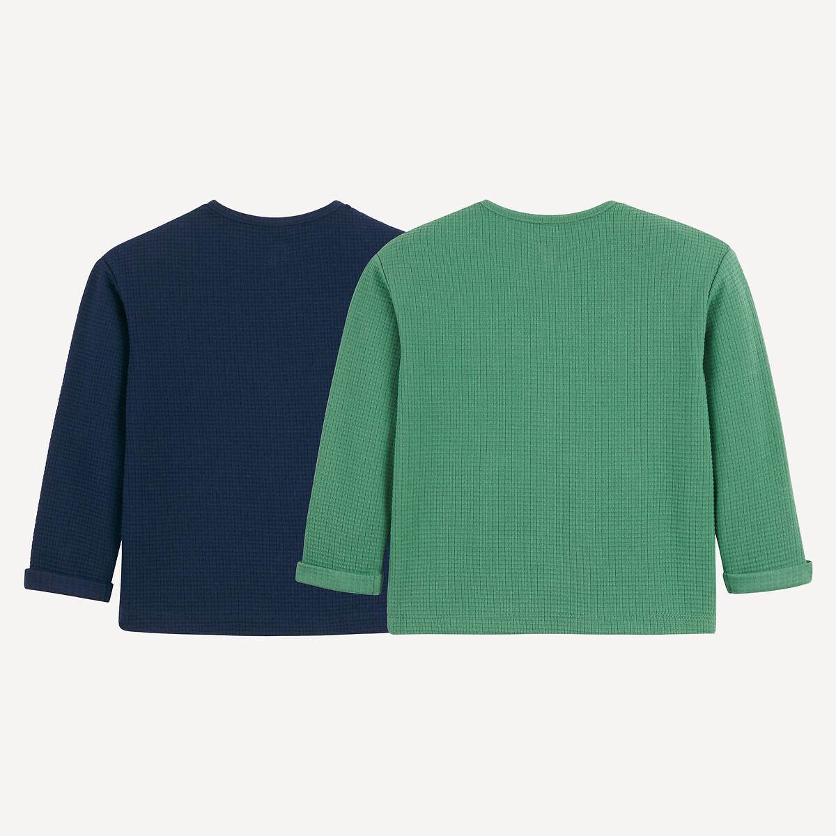 La Redoute Collections  2er-Pack Langarmshirt 