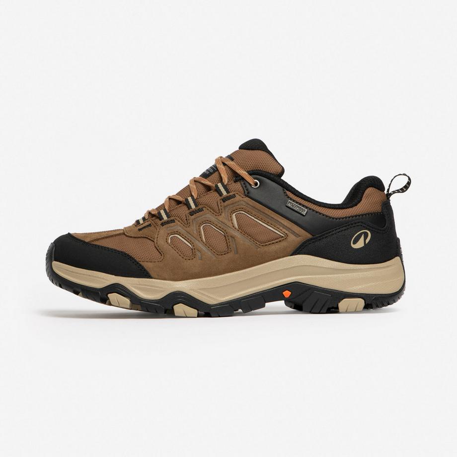 Niedrige wasserdichte -Wanderschuhe, MH500 Braun