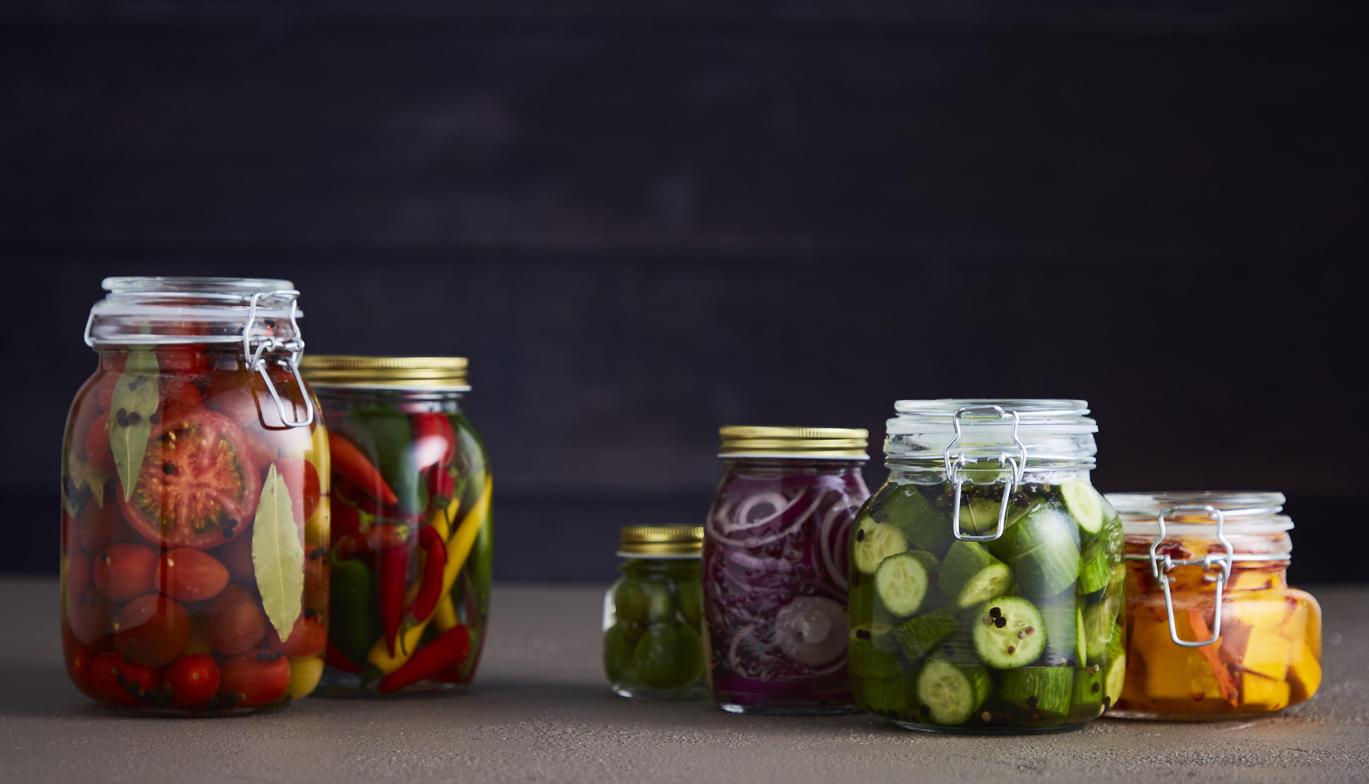 SCHOU Einmachglas mit Schraubdeckel 0.5l  