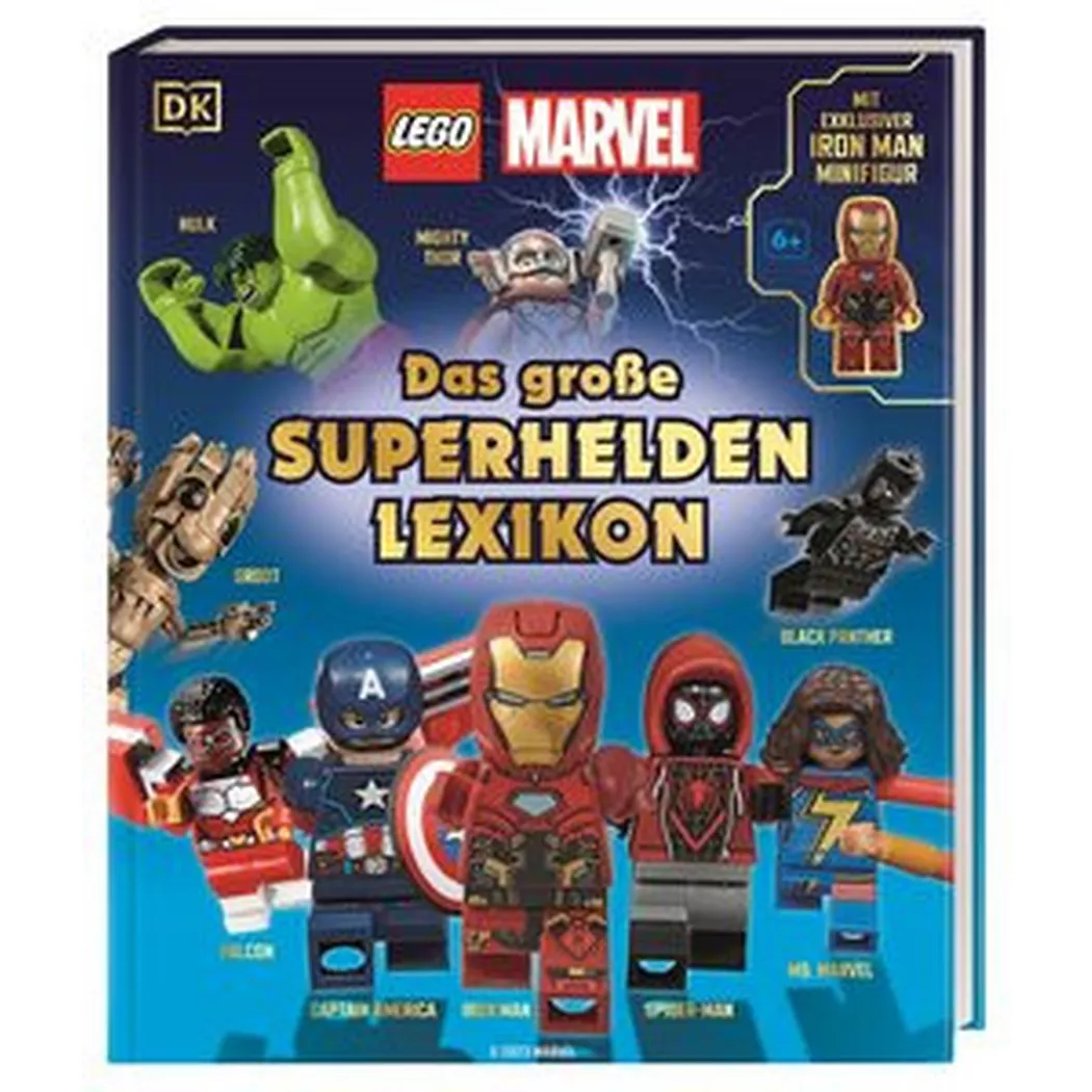 Dorling Kindersley Verlag - LEGO® Marvel Das große Superhelden Lexikon, Hugo, Simon; Richau, Amy; Stahl, Timothy (Übersetzung)