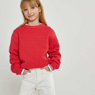 La Redoute Collections  Pullover mit rundem Ausschnitt 