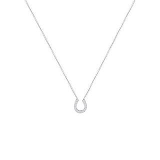 Elli  Halskette Hufeisen Glück Zirkonia 