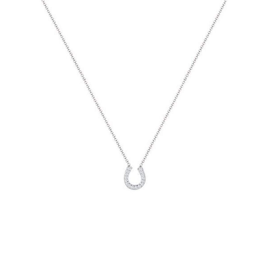 Elli  Collier Fer À Cheval  Avec Cristaux De Zirconium 