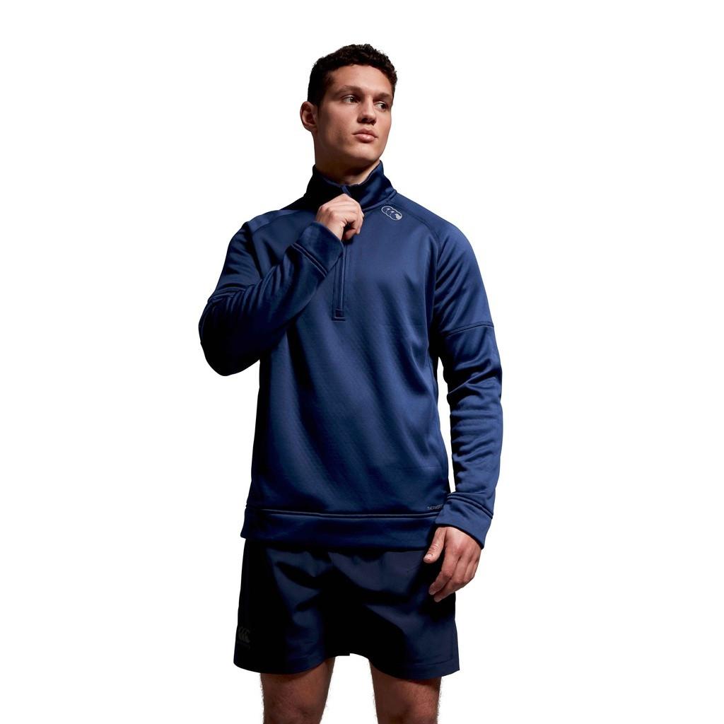 Canterbury  trainingsoberteil 1/2 reißverschluss aus fleece thermoreg 