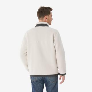 QUECHUA  Pile uomo pullover zip poliestere 