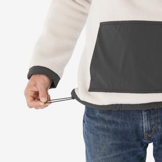 QUECHUA  Pile uomo pullover zip poliestere 