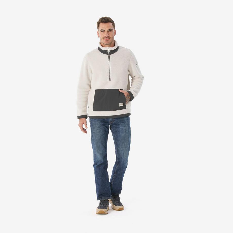 QUECHUA  Polaire homme pull zippé polyester 