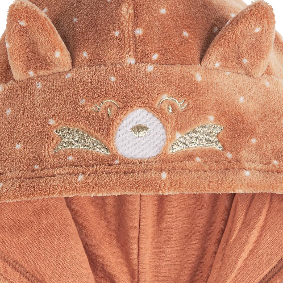 La Redoute Collections  Kapuzen-Overall  Roter Panda  aus Fleece 