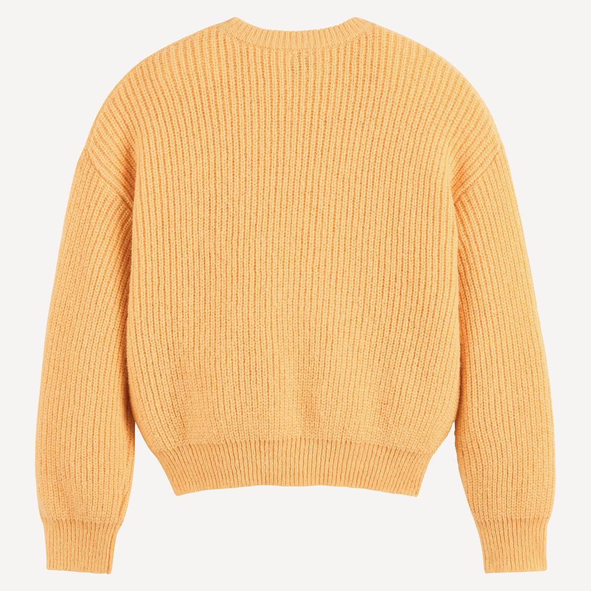 La Redoute Collections  Pull col rond en maille 