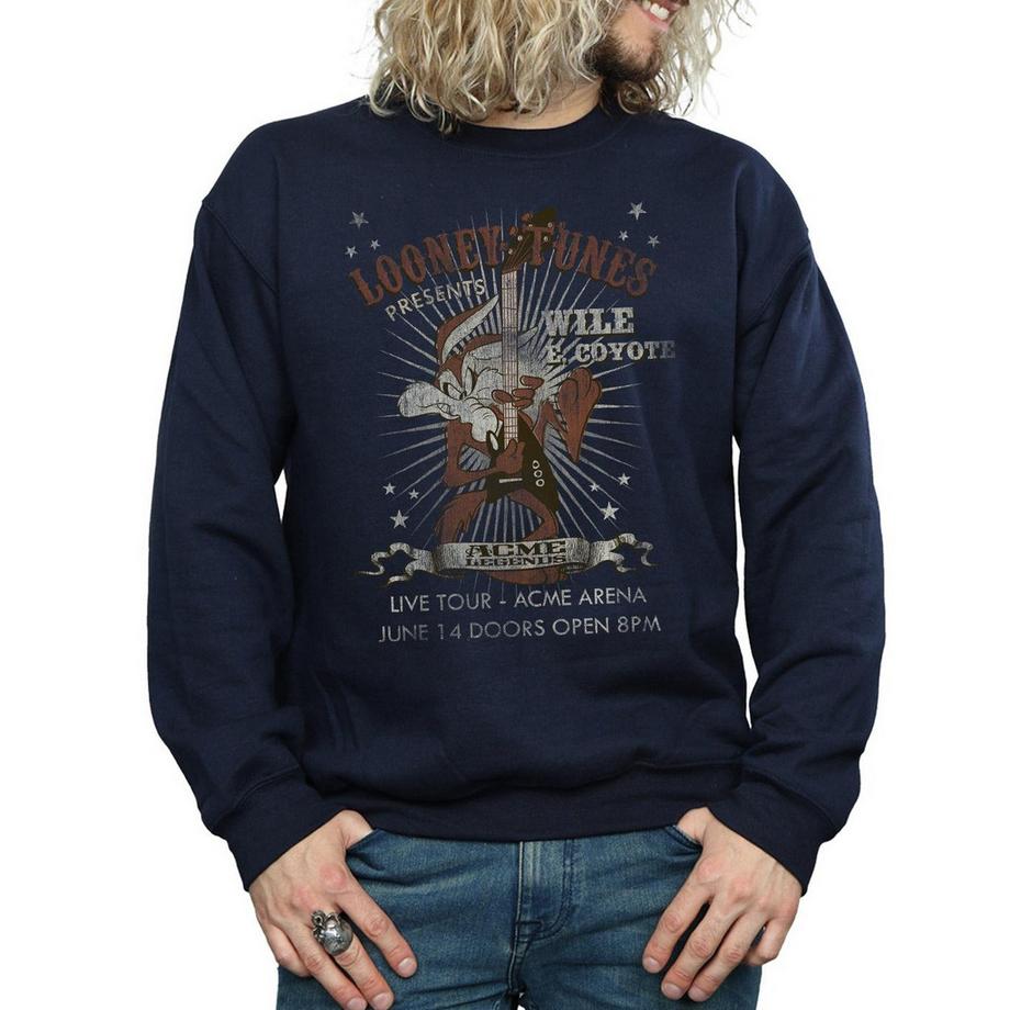 LOONEY TUNES Wile E Coyote Live Tour Sweatshirt  