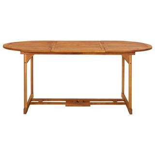 VidaXL Table à manger bois d'acacia  