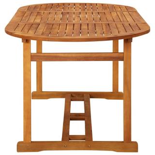 VidaXL Table à manger bois d'acacia  