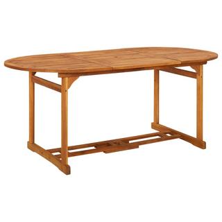 VidaXL Table à manger bois d'acacia  