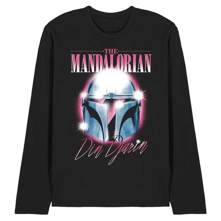Din Djarin 80 S Maglietta Casco Manica Lunga