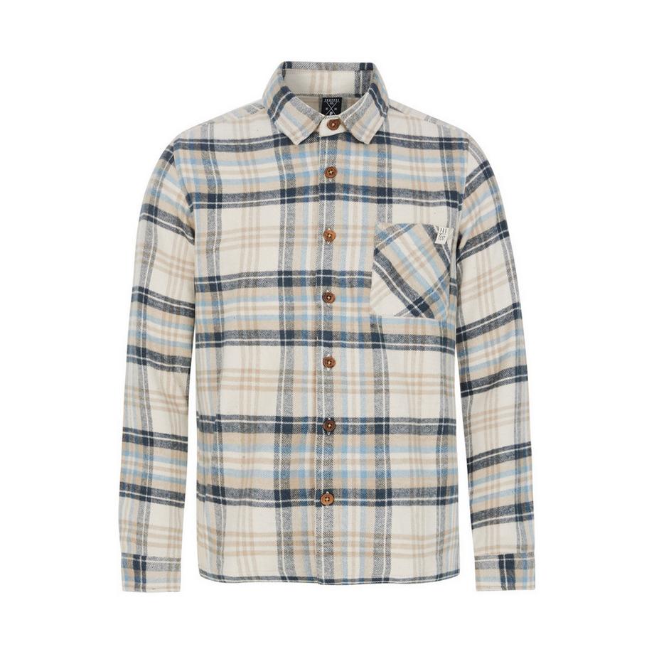 PROTEST PRTTASK Camicia a Quadri Maniche Lunghe  