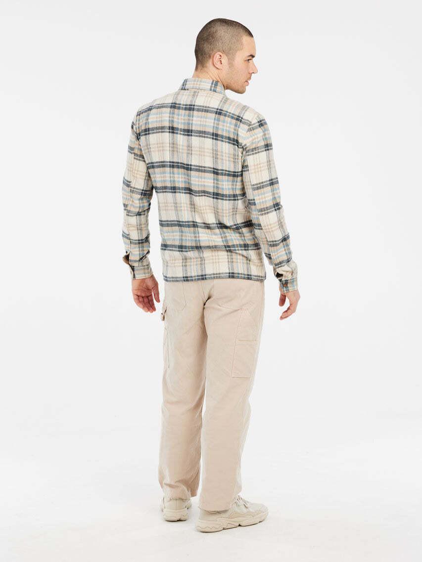 PROTEST PRTTASK Kariertes Langarm Overshirt  