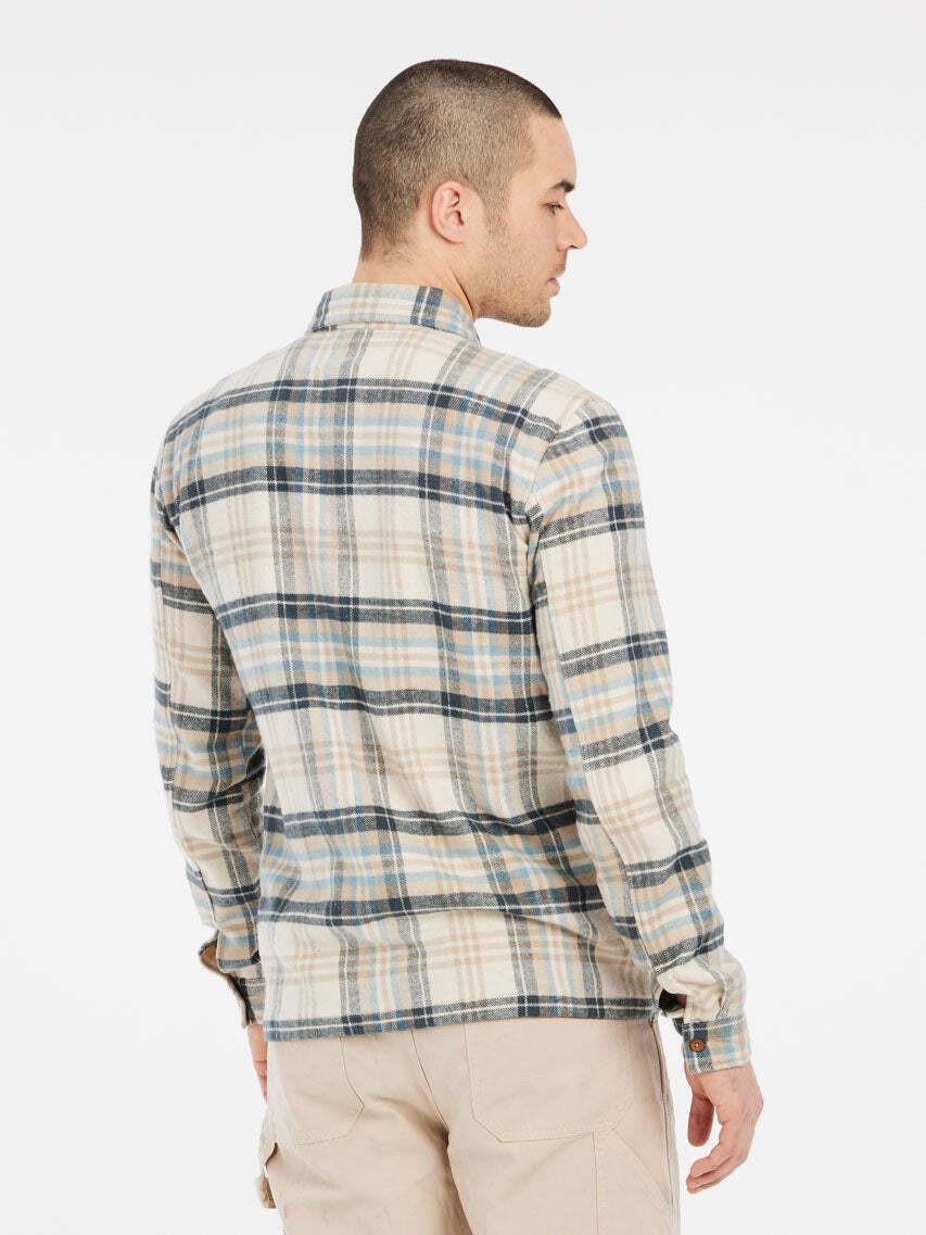 PROTEST PRTTASK Kariertes Langarm Overshirt  