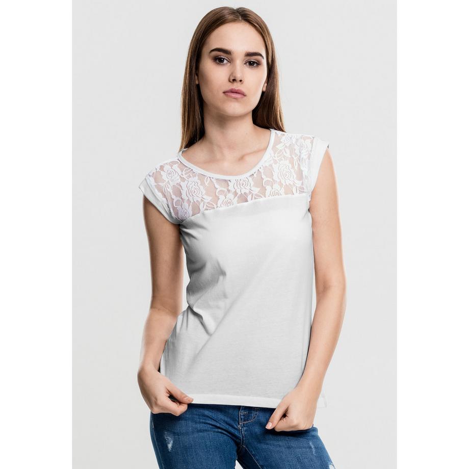 t-shirt urban classic top lace