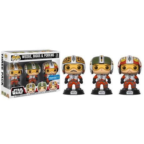 Funko  POP - Movies - Star Wars - Wedge & Biggs & Porkins 