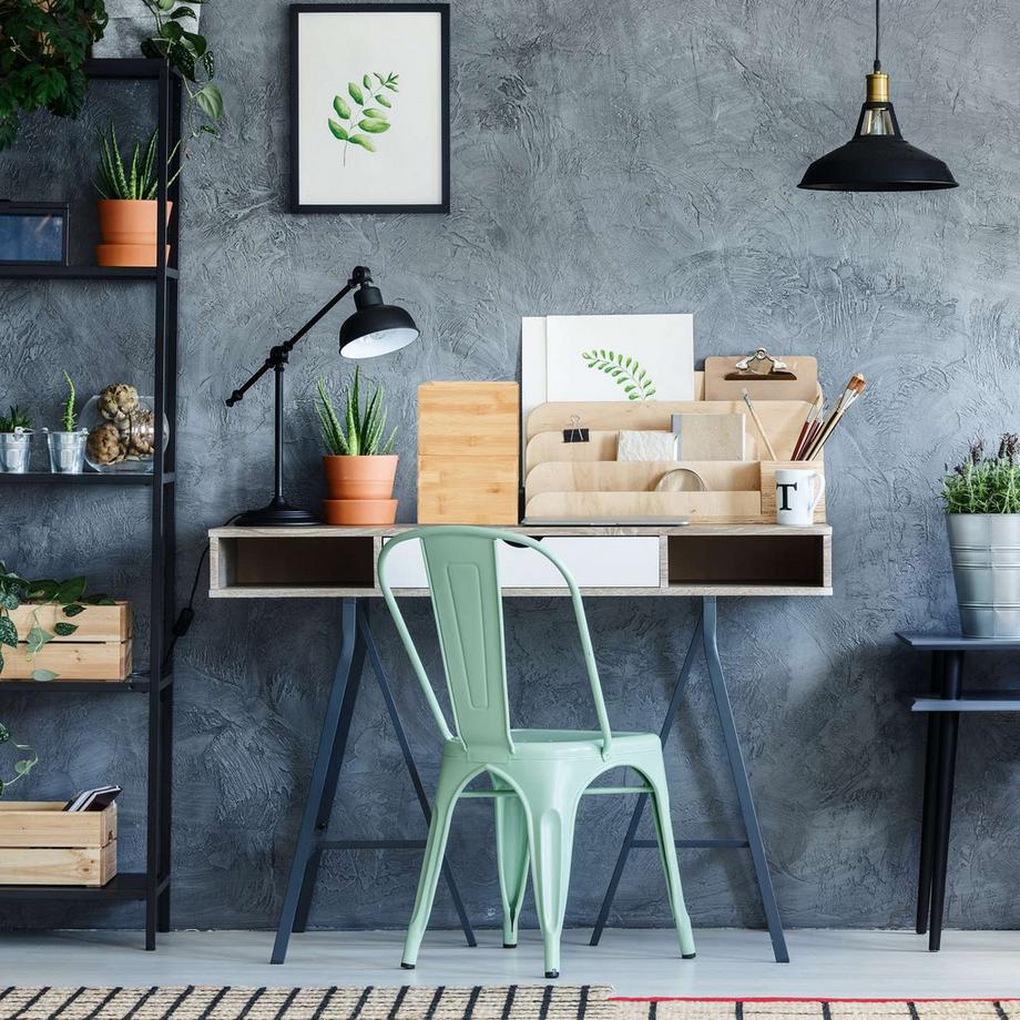 B2X Scatola portaoggetti in bambù 2 scomparti  