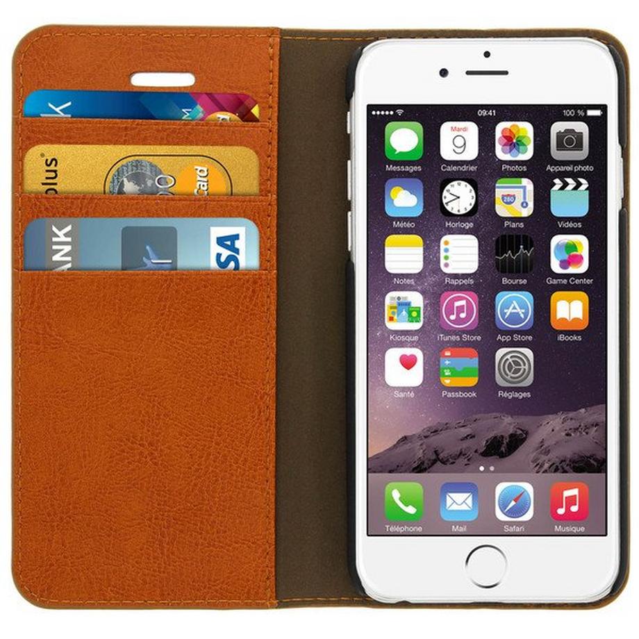 Avizar  Apple iPhone 6, 6s Schutzhülle Echtleder 