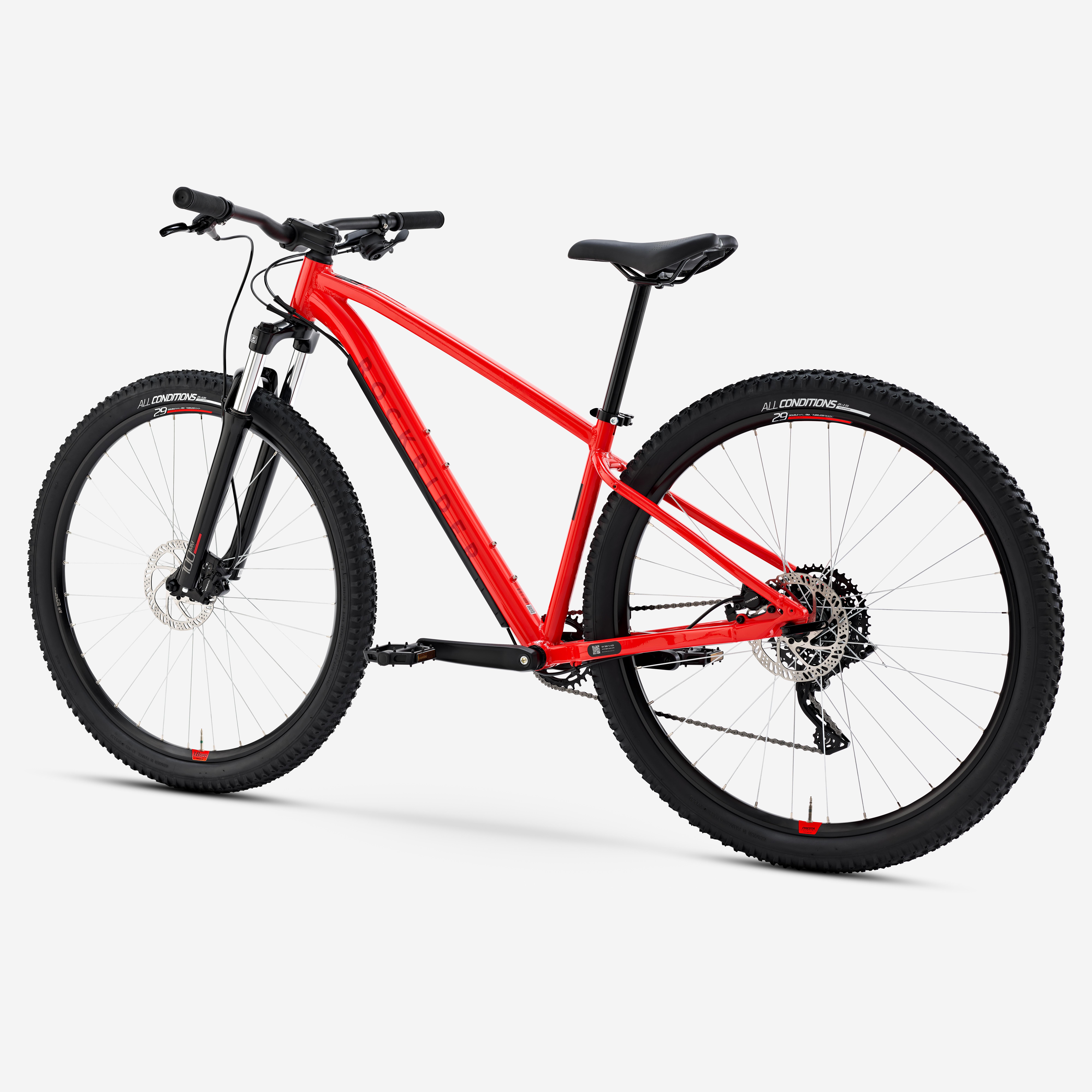 ROCKRIDER  VTT semi-rigide 29 pouces cadre aluminium 