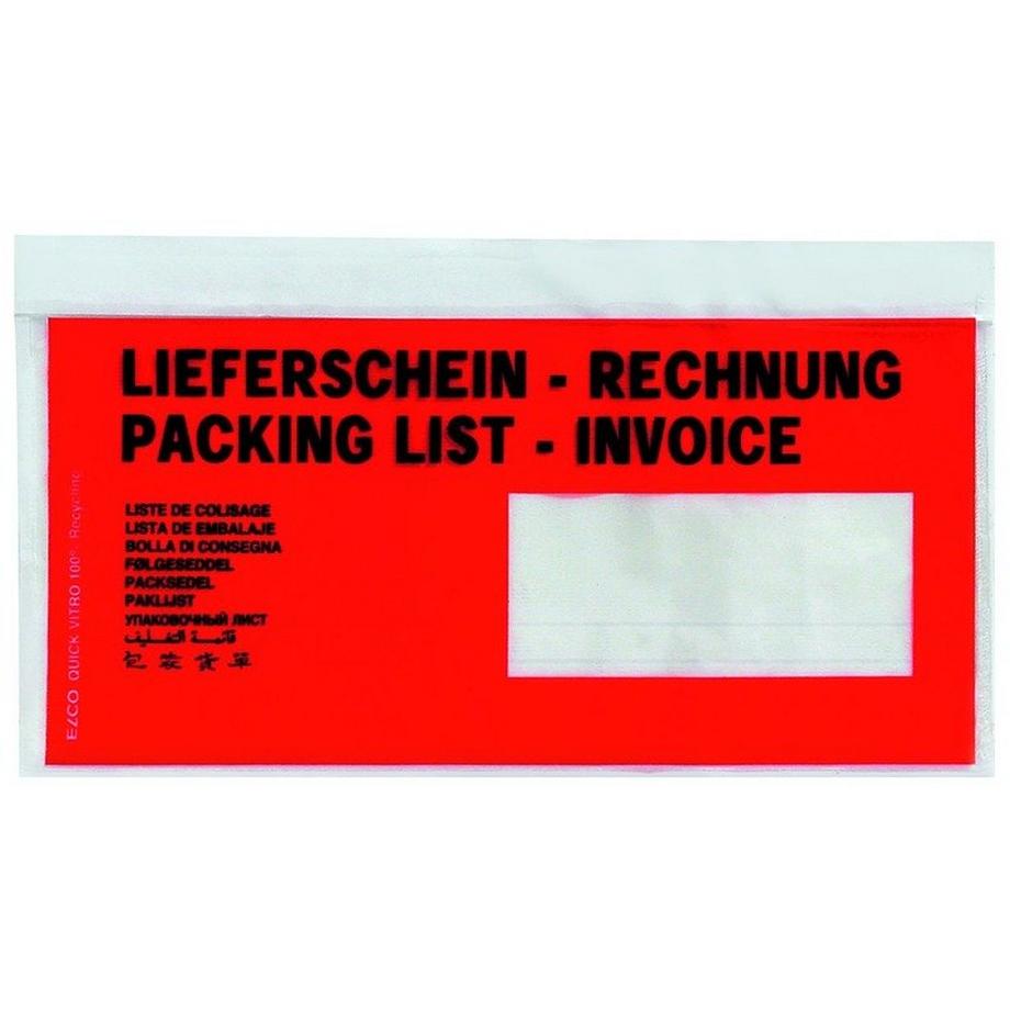 ELCO Dokumentent. Quick Vitro C6/5 29033.80 rot 250 Stück