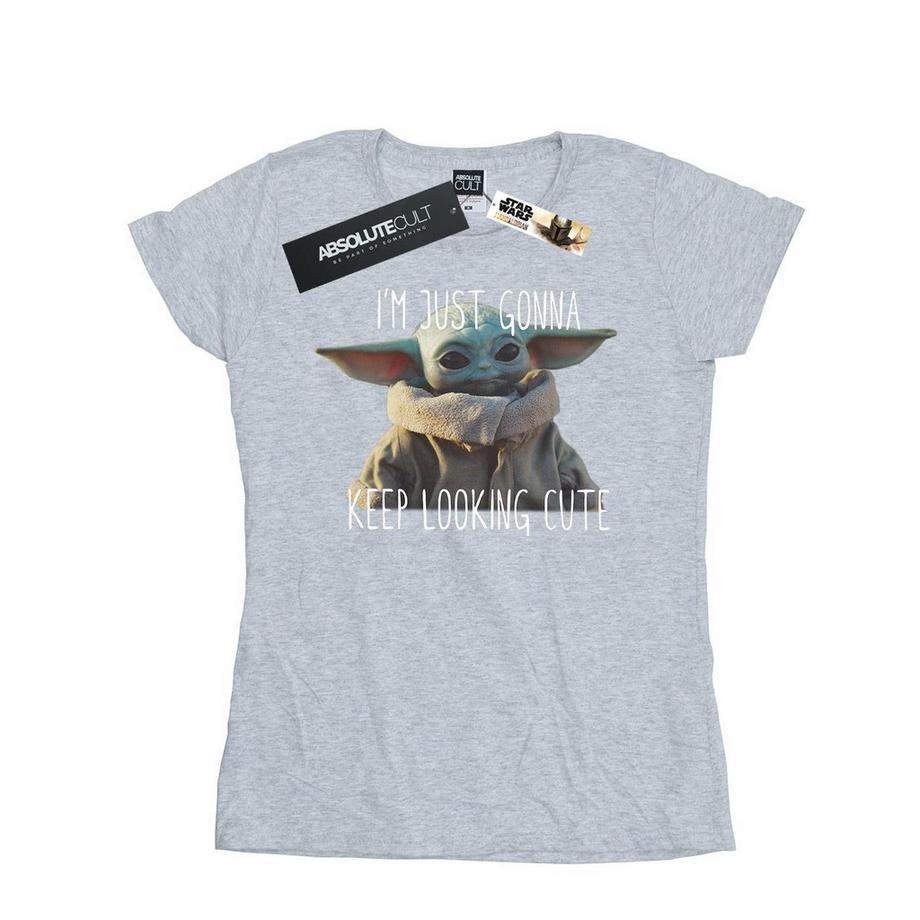 STAR WARS The Mandalorian Keep Looking Cute T-Shirt  