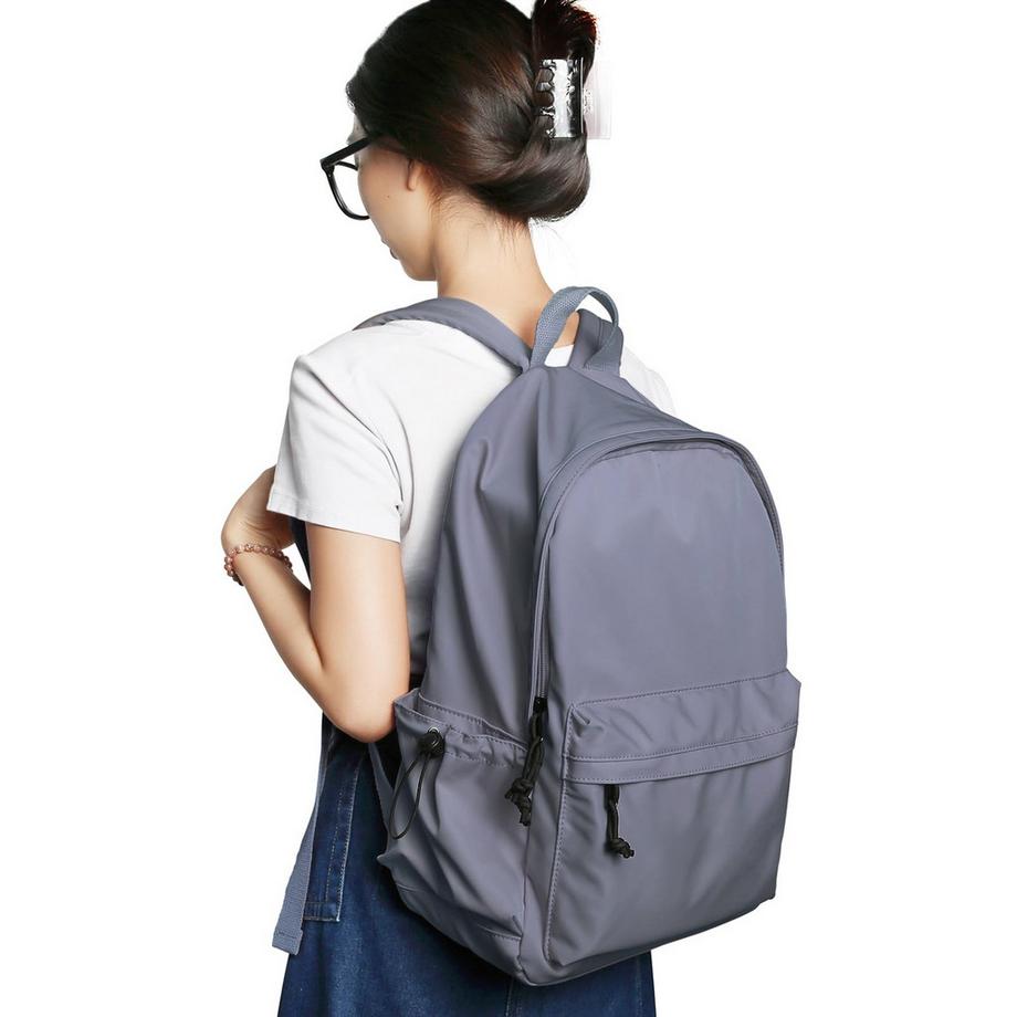Only-bags.store Sac à dos scolaire adolescent avec compartiment pour ordinateur portable  