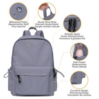 Only-bags.store Sac à dos scolaire adolescent, sac d'école, cartable avec compartiment pour ordinateur portable  