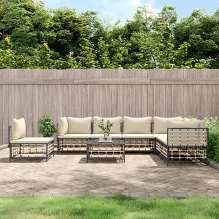 VidaXL Garten lounge set poly-rattan  