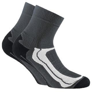 Rohner Basic Quarter Sport Socken 2er Pack  