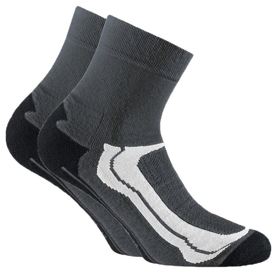 Socken  2er Pack Bequem sitzend-Basic Quarter Sport