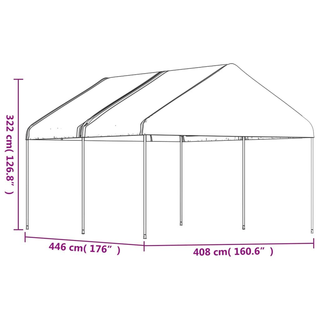 VidaXL gazebo Polietilene  