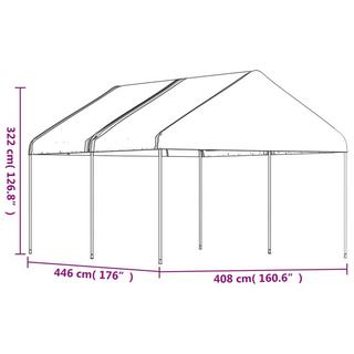 VidaXL Pavillon polyethylen  