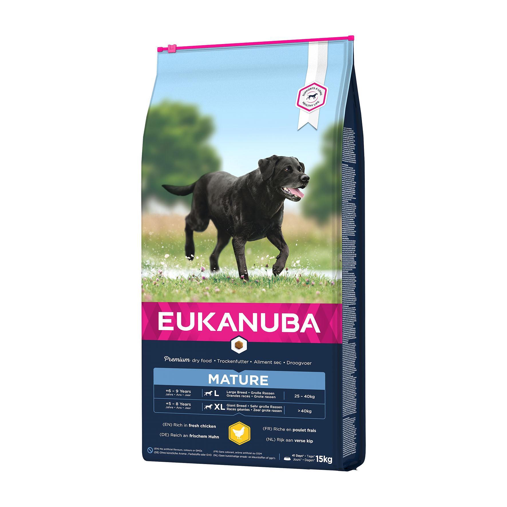 Eukanuba  Mature & Senior Large, 15kg 