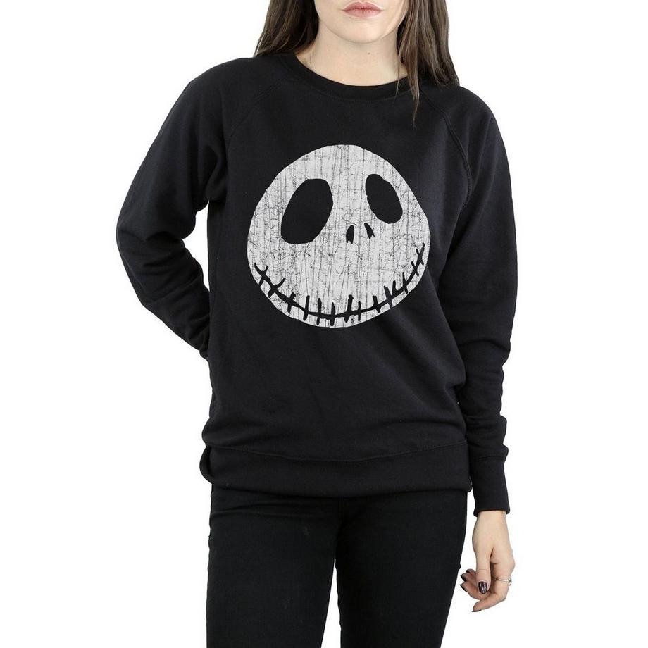 Disney Nightmare Before Christmas Jack Skellington Felpa stampata  