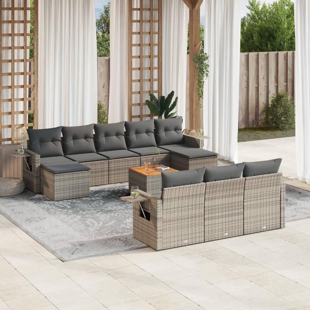 VidaXL Garten sofagarnitur poly-rattan  