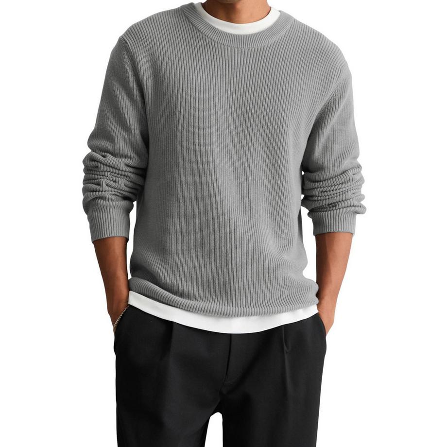 Marc O'Polo Denim Pull en tricot Manches longues Coupe régulière  