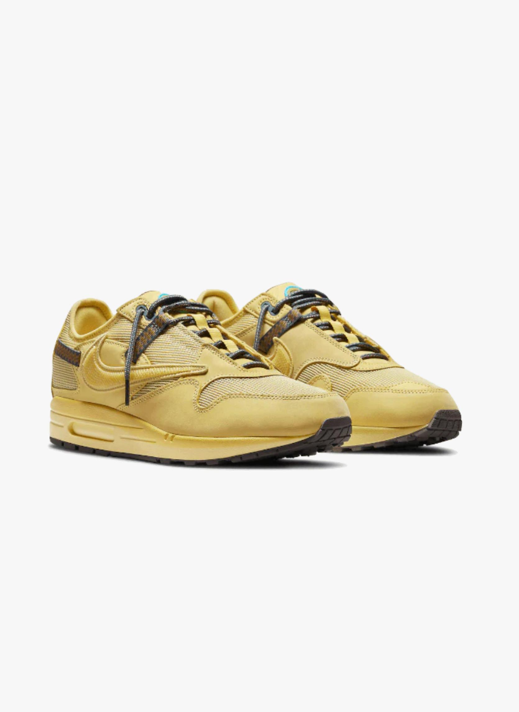 NIKE  Air Max 1 Travis Scott Cactus Jack Saturn Gold 