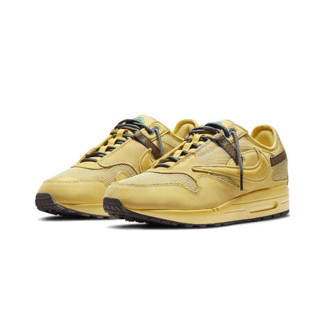 NIKE  Air Max 1 Travis Scott Cactus Jack Saturn Gold 