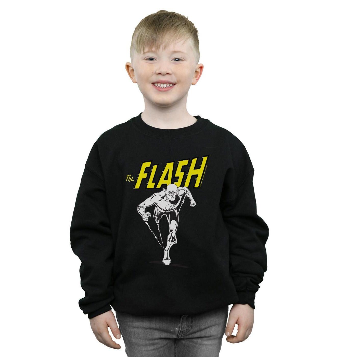 DC COMICS  The Flash Mono Action Pose Sweatshirt 