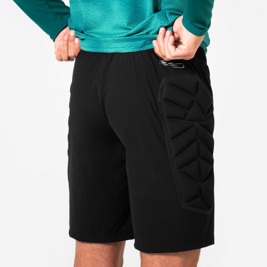 KIPSTA  Fussballtorwartshorts mit Protektoren F500 