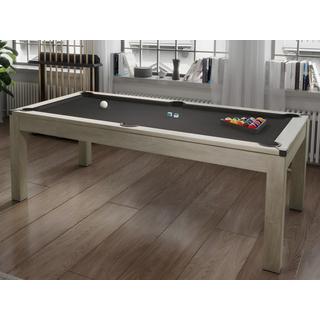 Vente-unique  Tavolo trasformare Biliardo e Ping pong L182 x l102 x H80 cm Naturale chiaro - HENK 