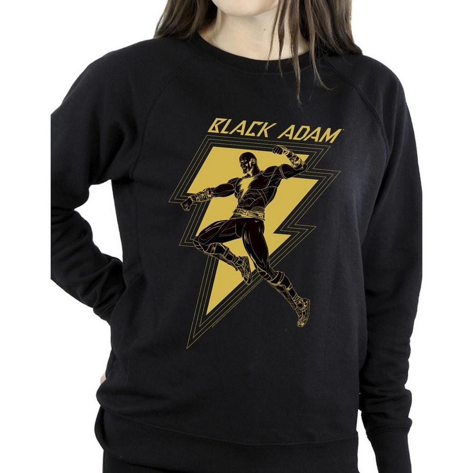 DC COMICS Black Adam Felpa Stampata  