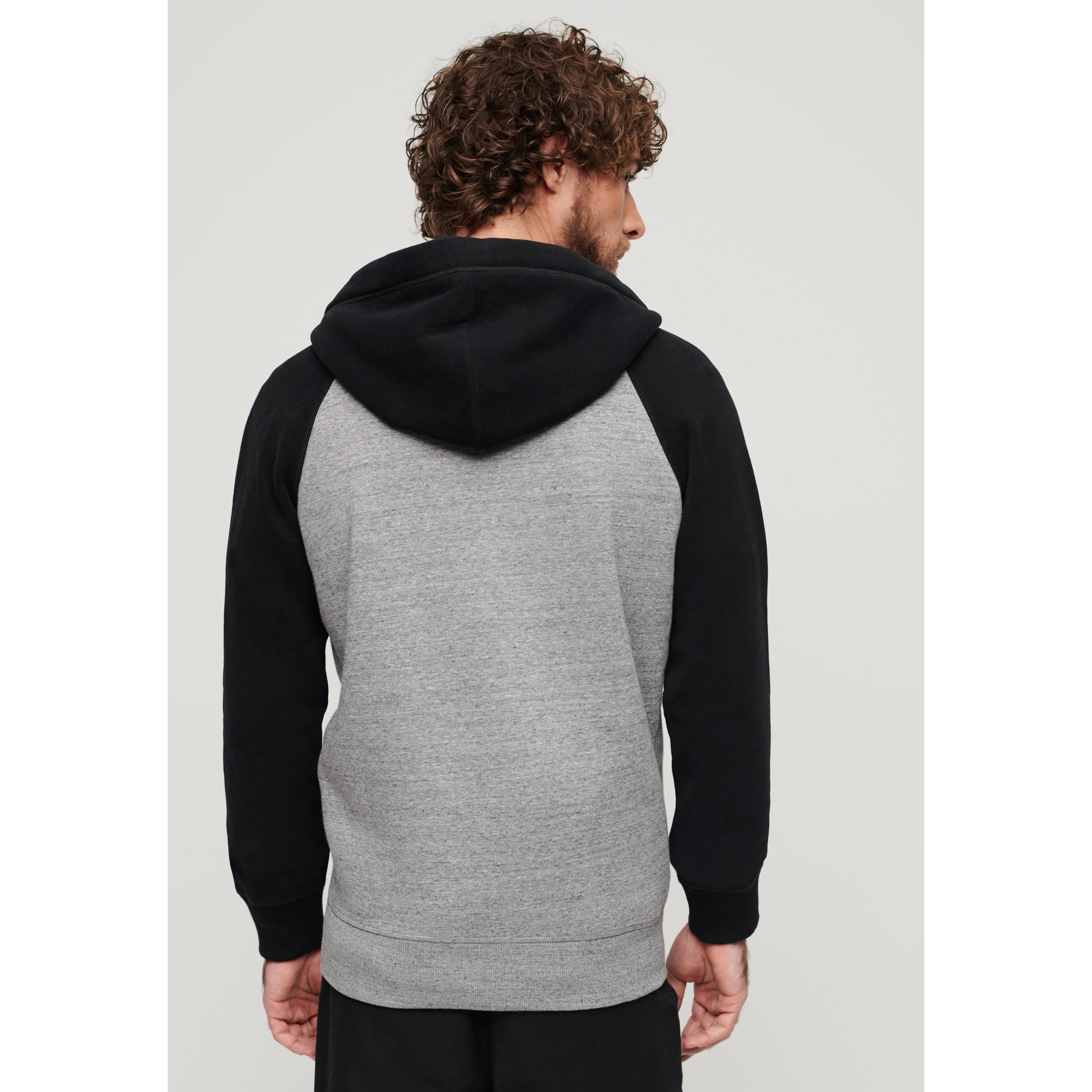 Superdry  sweatshirt à capuche zippé essential 