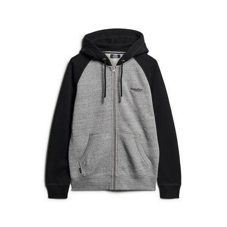 Superdry  sweatshirt à capuche zippé essential 